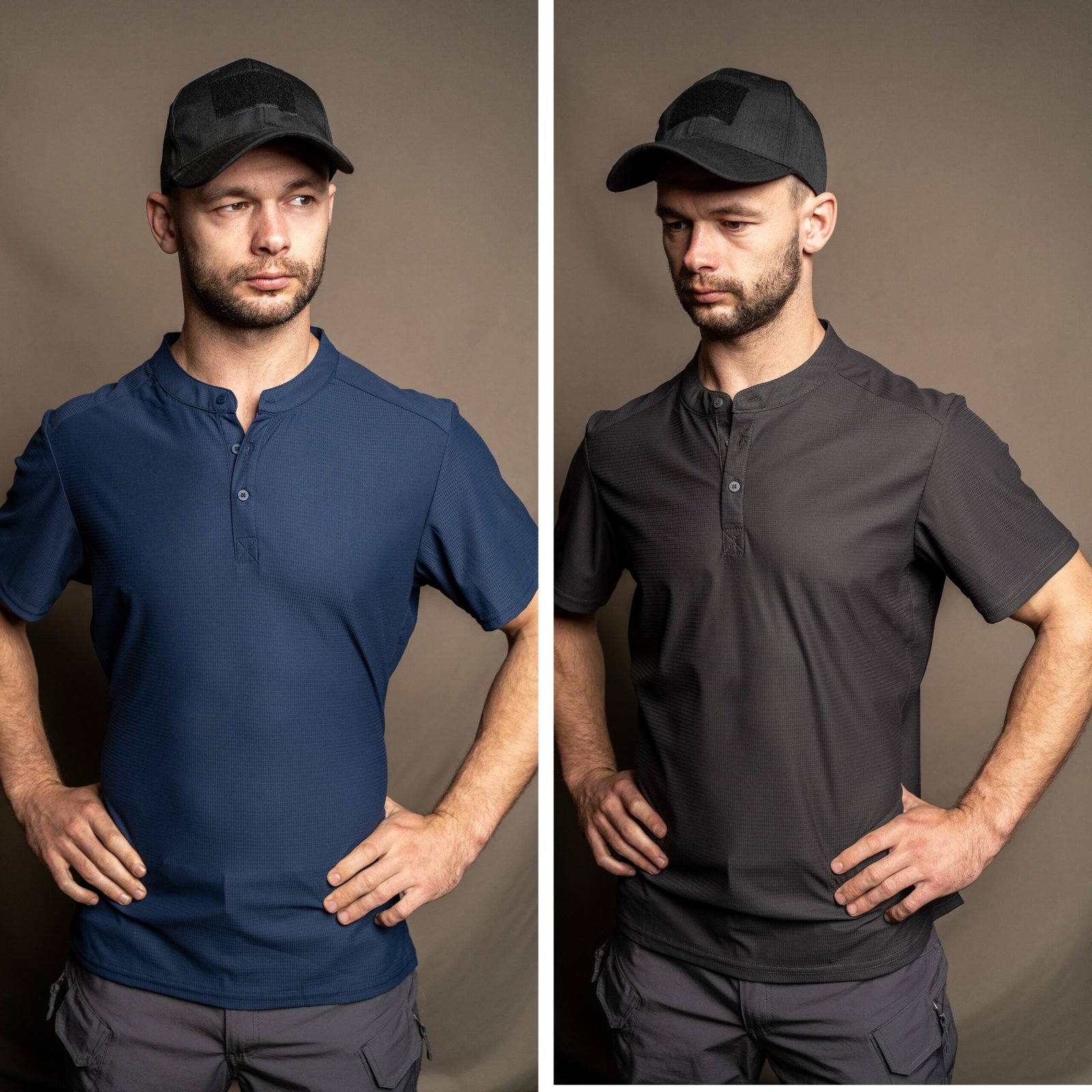 Polo técnico fino hombre