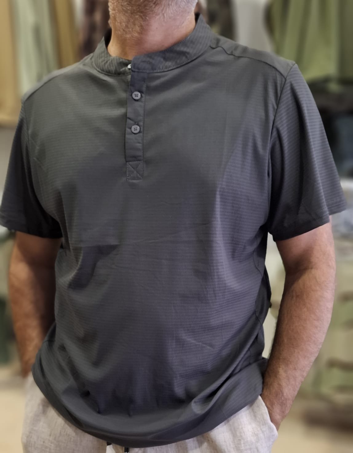 Polo técnico fino hombre - Imagen 5