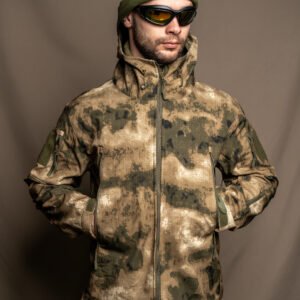 Chaqueta táctica Softshell (color hierba)