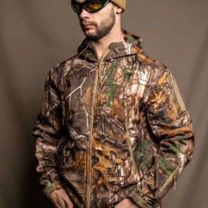 Chaqueta camuflaje arboles