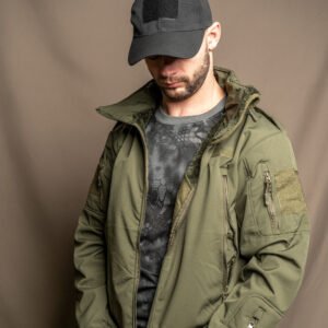 Chaqueta Táctica Softshell pelada por dentro