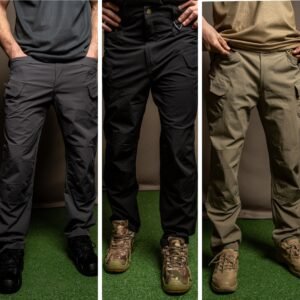 Pantalones tácticos finas elasticos