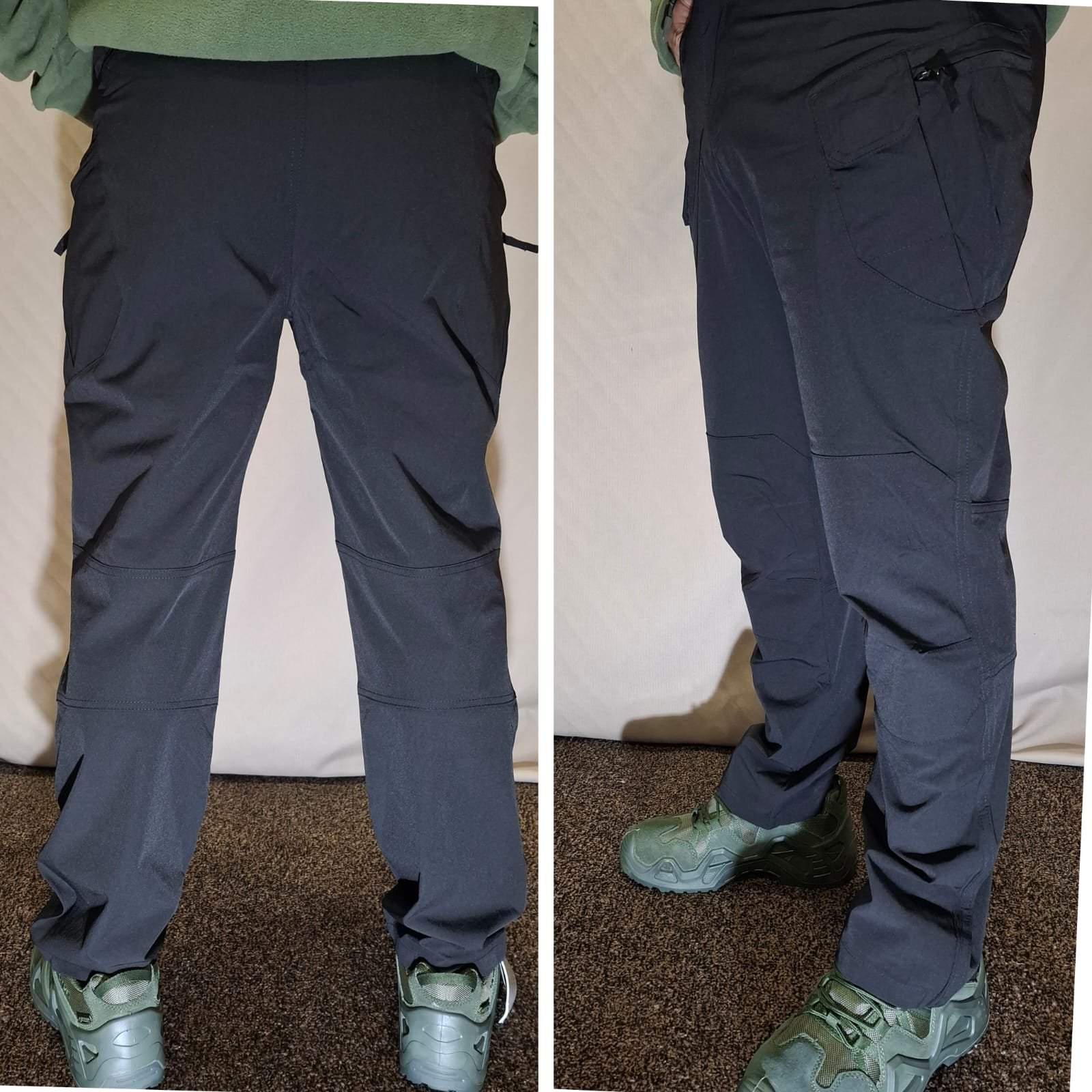 pantalones tácticos impermeables